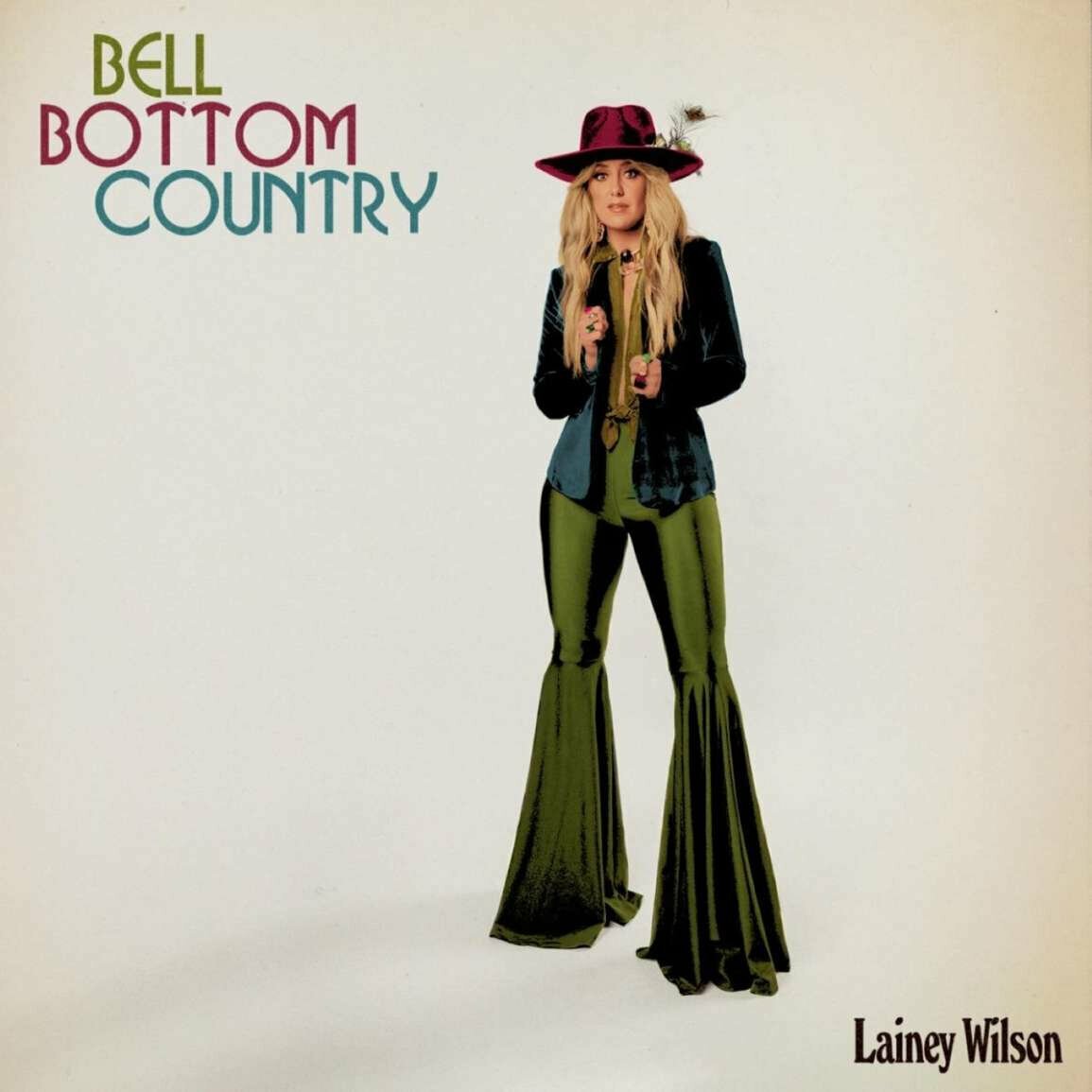 Vinylskiva Lainey Wilson - Bell Bottom Country (Watermelon Swirl Coloured) (LP)