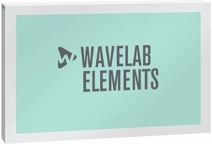 Software de mastering Steinberg Wavelab Elements 12 Software de mastering