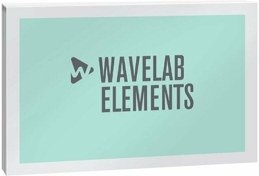 Software de masterização Steinberg Wavelab Elements 12 - 1