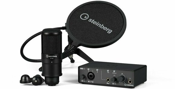 USB audio převodník - zvuková karta Steinberg IXO12 Podcast Pack - 1