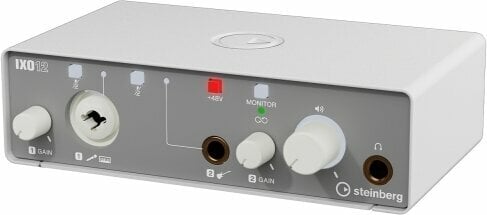 USB audio převodník - zvuková karta Steinberg IXO12 WH