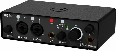 USB audio prevodník - zvuková karta Steinberg IXO22 BK - 1