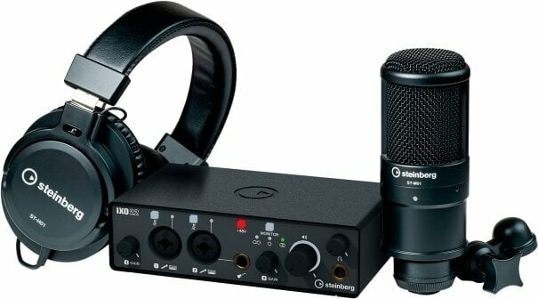 USB-audio-interface - geluidskaart Steinberg IXO22 Recording Pack