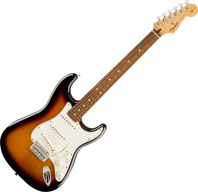 Guitare électrique Fender Player Stratocaster PF Anniversary 2-Color Sunburst