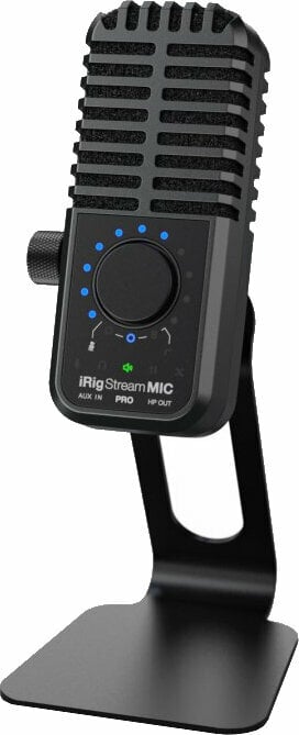 Microfone USB IK Multimedia iRig Stream Mic Pro