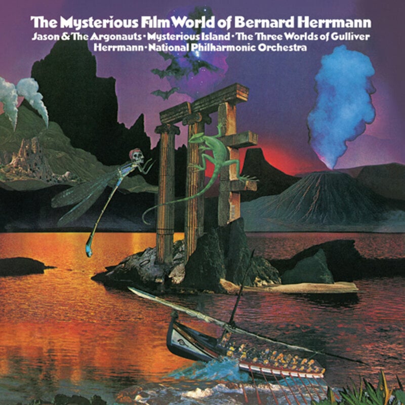 Schallplatte Bernard Herrmann - The Mysterious Film World Of Bernard Herrmann (180 g) (45 RPM) (Limited Edition) (2 LP)