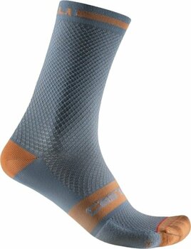 Cyklo ponožky Castelli Superleggera T 18 Sock Light Steel Blue/Bronze S/M Cyklo ponožky - 1