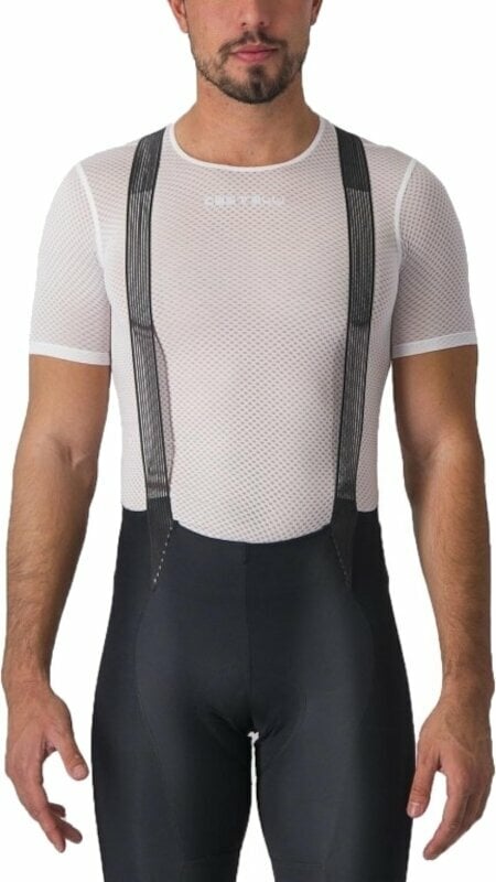 Camisola de ciclismo Castelli Pro Mesh 2.0 Short Sleeve White L