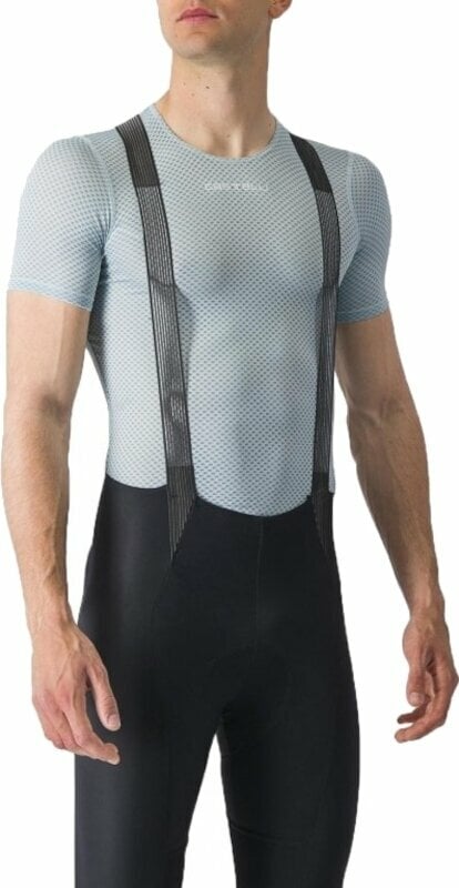 Mez kerékpározáshoz Castelli Pro Mesh 2.0 Short Sleeve Funkcionális ruházat-Póló Winter Sky XL