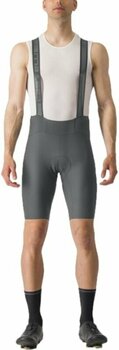 Cycling Short and pants Castelli Espresso Bibshort Gunmetal Gray XL Cycling Short and pants - 1
