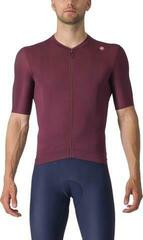 Μπλούζα Ποδηλασίας Castelli Espresso Deep Bordeaux/Silver Moon