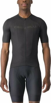 Μπλούζα Ποδηλασίας Castelli Prologo Lite Jersey Black S - 1