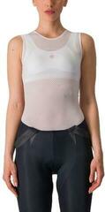 Cycling jersey Castelli Pro Mesh W Sleeveless White