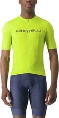 Μπλούζα Ποδηλασίας Castelli Prologo Lite Electric Lime/Deep Green