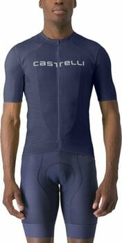 Cykeltrøje Castelli Prologo Lite Jersey Belgian Blue/Ivory M - 1