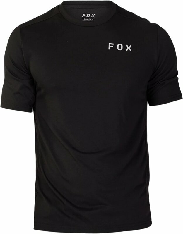 Mez kerékpározáshoz FOX Ranger Alyn Drirelease Short Sleeve Jersey Dzsörzi Black S