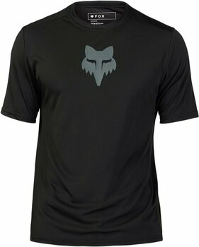 Odzież kolarska / koszulka FOX Ranger Lab Head Short Sleeve Jersey Black 2XL - 1