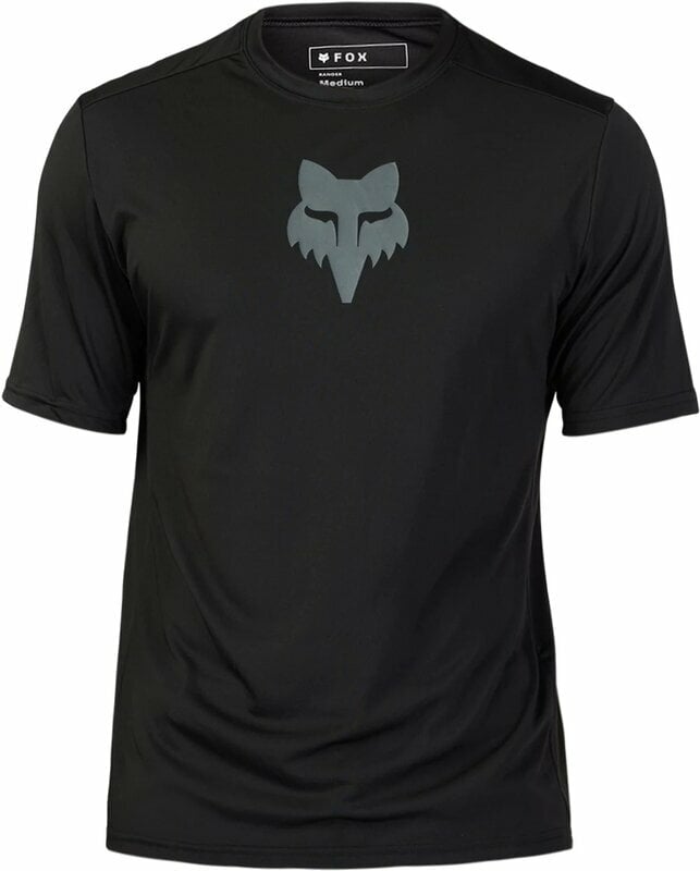 Fietsshirt FOX Ranger Lab Head Short Sleeve Jersey Jersey Black L