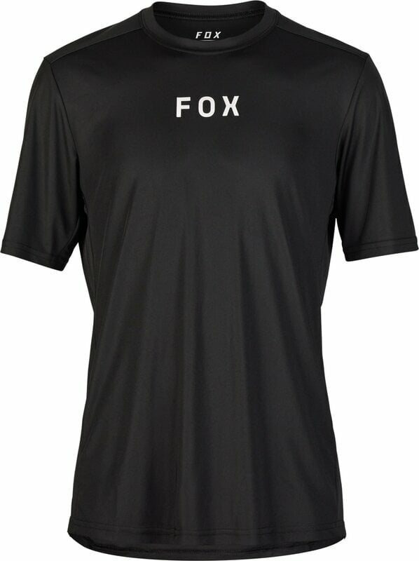Odzież kolarska / koszulka FOX Ranger Moth Race Short Sleeve Jersey Black M