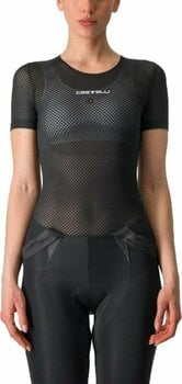 Mez kerékpározáshoz Castelli Pro Mesh W Short Sleeve Trikó Black XS - 1