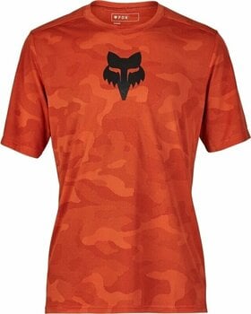 Biciklistički dres FOX Ranger TruDri Short Sleeve Jersey Atomic Orange L - 1