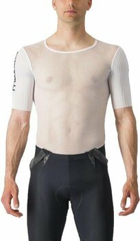 Camisola de ciclismo Castelli Bolero Short Sleeve Base Layer T-Shirt White S - 1