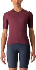 Cykeltrøje Castelli Espresso W Deep Bordeaux/Deep Bordeaux