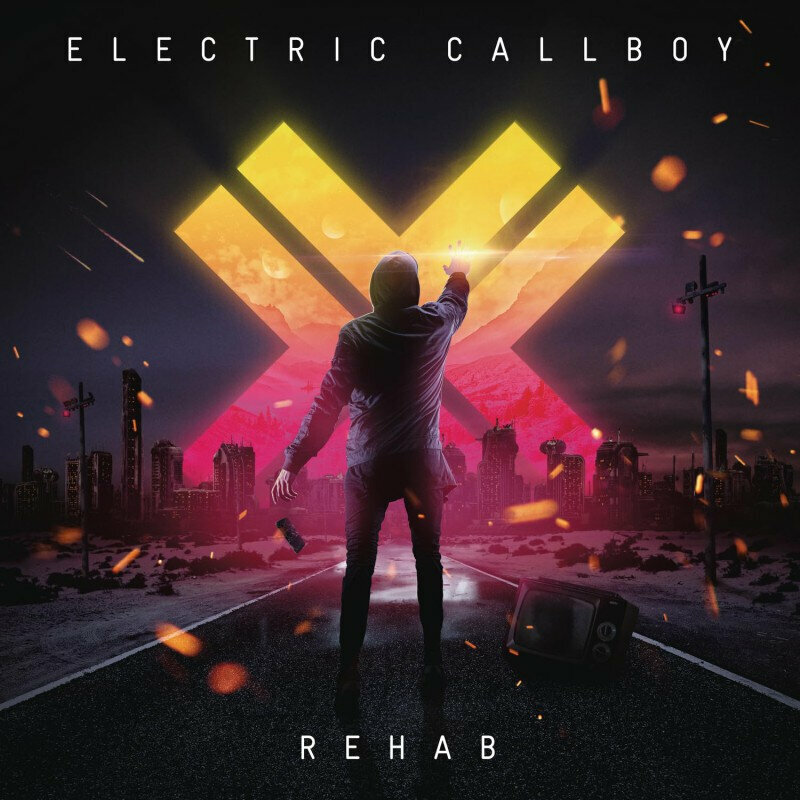 Vinyl Record Electric Callboy - Rehab (Limited Edition) (Neon Pink Splatter) (LP)
