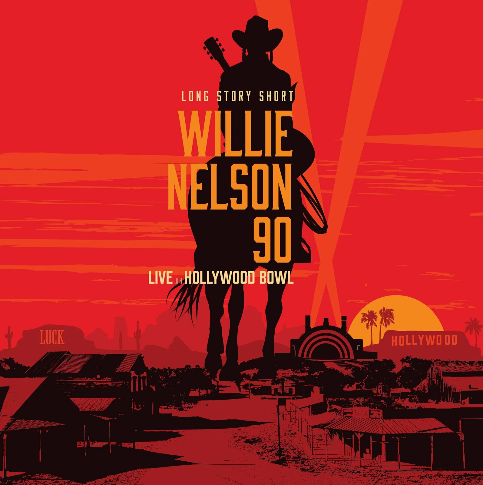 Δίσκος LP Willie Nelson - Long Story Short: Live At The Hollywood Bowl Vol. 1 (2 LP)