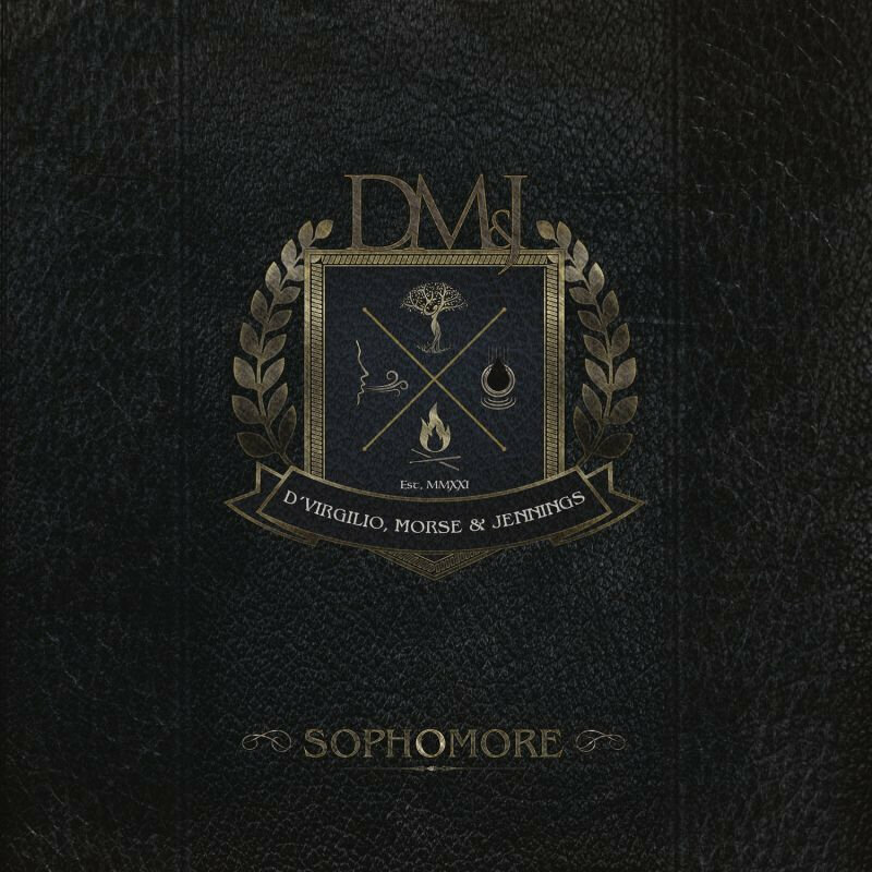 LP D'Virgilio, Morse & Jennings - Sophomore (Limited Edition) (Red Transparent) (LP)