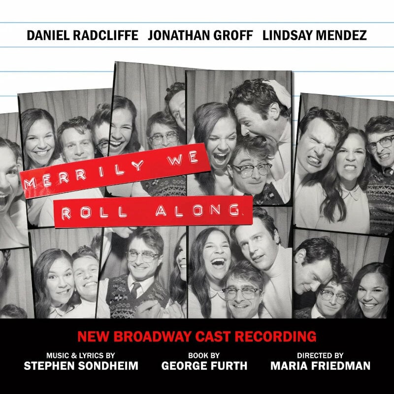 Schallplatte New Broadway Cast - Merrily We Roll Along (2 LP)