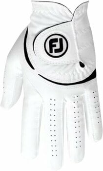 Handschuhe Footjoy Weathersof Mens Golf Glove Regular LH White/Black L 2024 - 1
