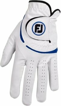Handschuhe Footjoy Weathersof Mens Golf Glove Regular LH White/Blue M/L 2024 - 1