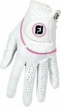Ръкавица Footjoy Weathersof Womens Golf Glove Regular LH White/Pink L 2024 - 1