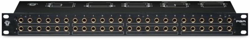 Patch Bay -ristikytkentäpaneeli Black Lion Audio PBR TRS3