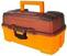 Tackle Box, Rig Box Plano Two-Tray Tackle Box 4 Medium Trans Smoke Orange