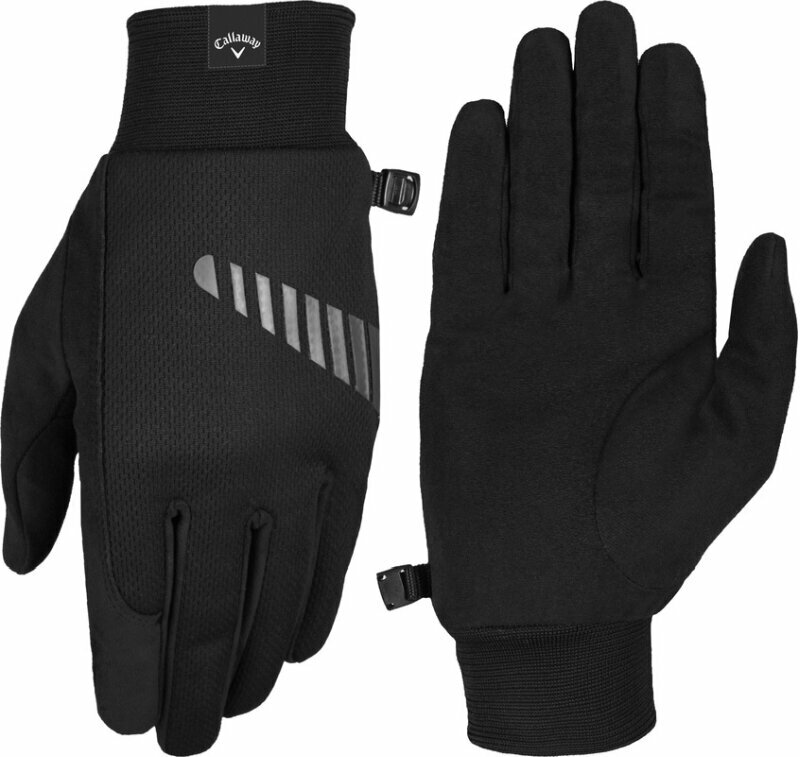 guanti Callaway Thermal Grip Mens Golf Gloves Pair Black M/L