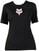 Mez kerékpározáshoz FOX Womens Ranger Foxhead Short Sleeve Jersey Black S