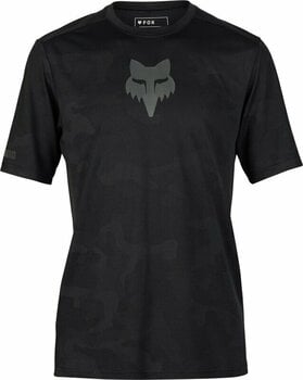 Odzież kolarska / koszulka FOX Ranger TruDri Short Sleeve Jersey Black L - 1