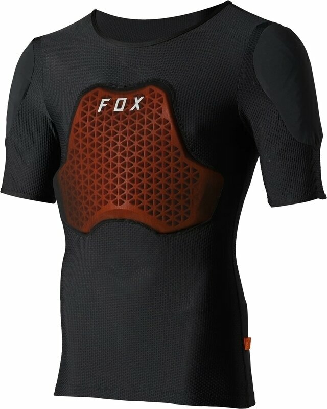 Védőfelszerelés kerékpározáshoz / Inline FOX Baseframe Pro Short Sleeve Chest Guard Black M