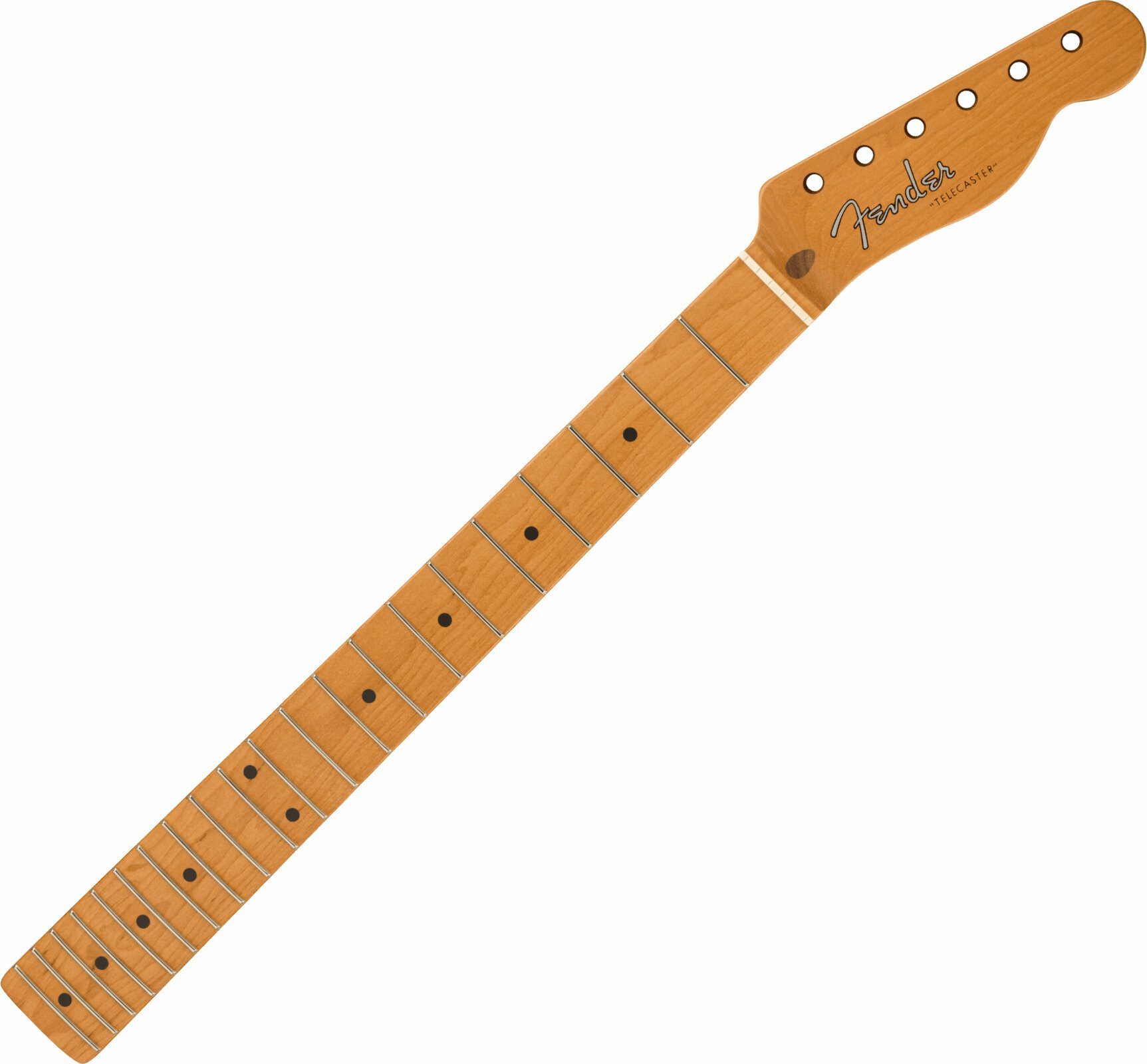 Guitar neck Fender Limited Edition 1952 Telecaster Roasted Maple Neck 21 6105 Frets 9.5" Radius "U" Shape 21 Roasted Maple Guitar neck