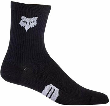 Biciklistički čarape FOX 6" Ranger Socks Black S/M Biciklistički čarape - 1