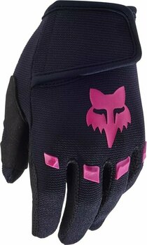 Motorcycle Gloves FOX Kids Dirtpaw Gloves Black/Pink KM Motorcycle Gloves - 1