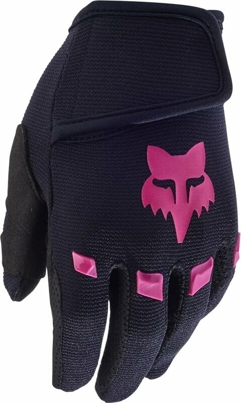 Motoros kesztyűk FOX Kids Dirtpaw Gloves Black/Pink KS Motoros kesztyűk