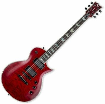 E-Gitarre ESP LTD EC-1000 QM Fluence See Thru Black Cherry - 1