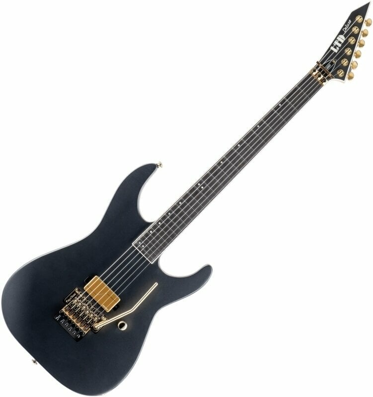 Elektrische gitaar ESP LTD M-1001 Charcoal Metallic Satin