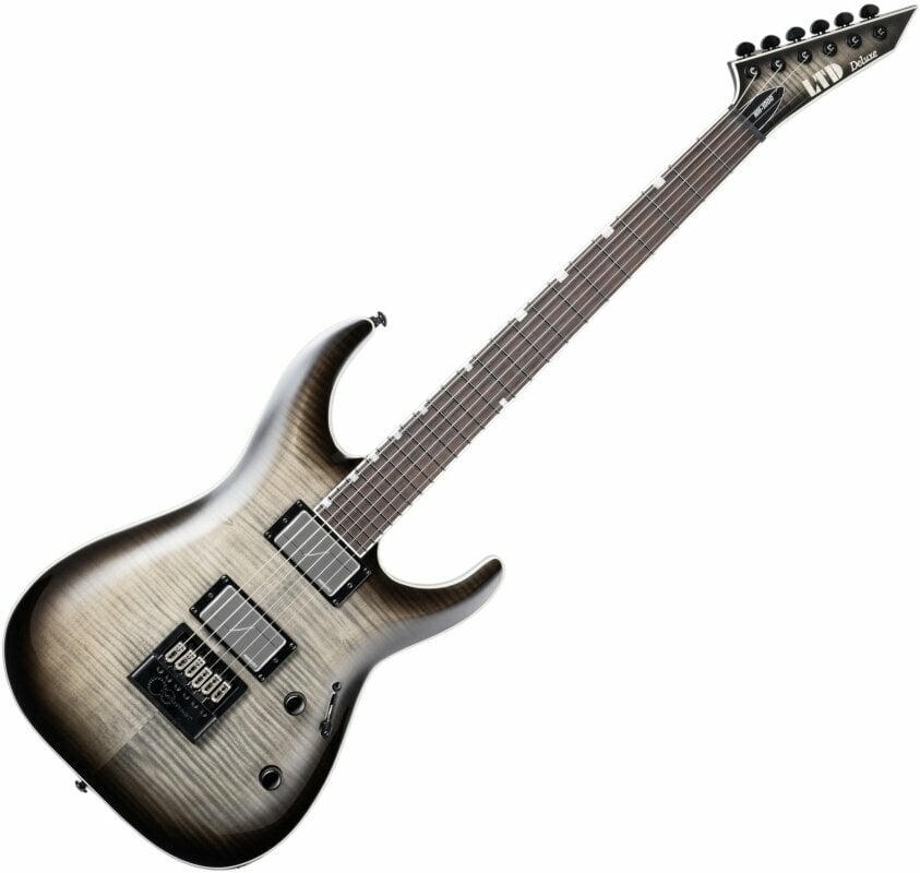 E-Gitarre ESP LTD MH-1000 Evertune FM Charcoal Burst