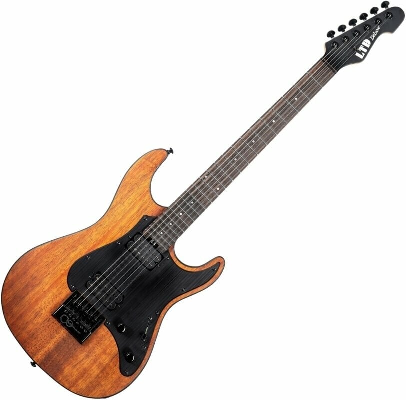 Elektromos gitár ESP LTD SN-1000 Evertune Koa Natural Satin