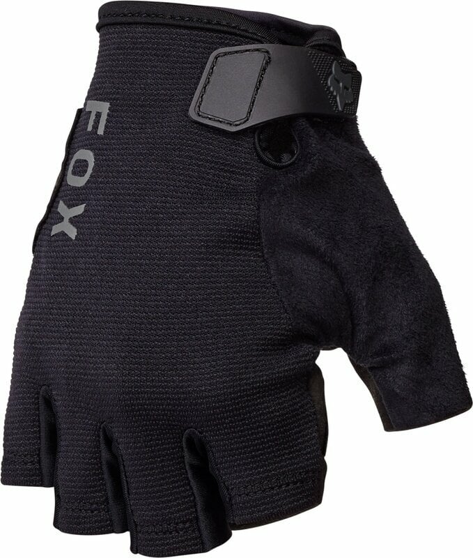 Cyklistické rukavice FOX Ranger Short Finger Gel Gloves Black M Cyklistické rukavice