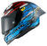 Helm Nexx X.R3R Glitch Racer Blue/Red 2XL Helm